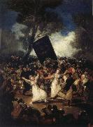 Francisco Goya Funeral of a Sardine Spain oil painting artist